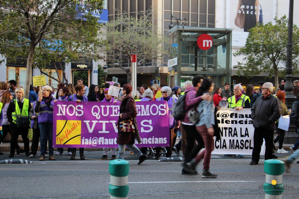 Fotogalería del 8 de marzo en Valencia