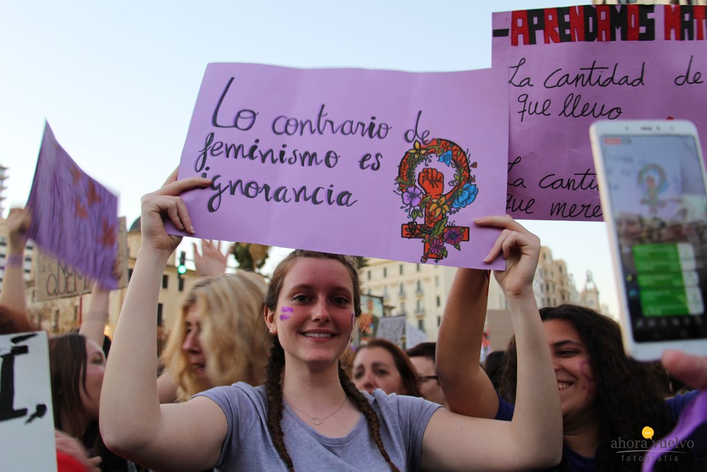 Fotogalería del 8 de marzo en Valencia